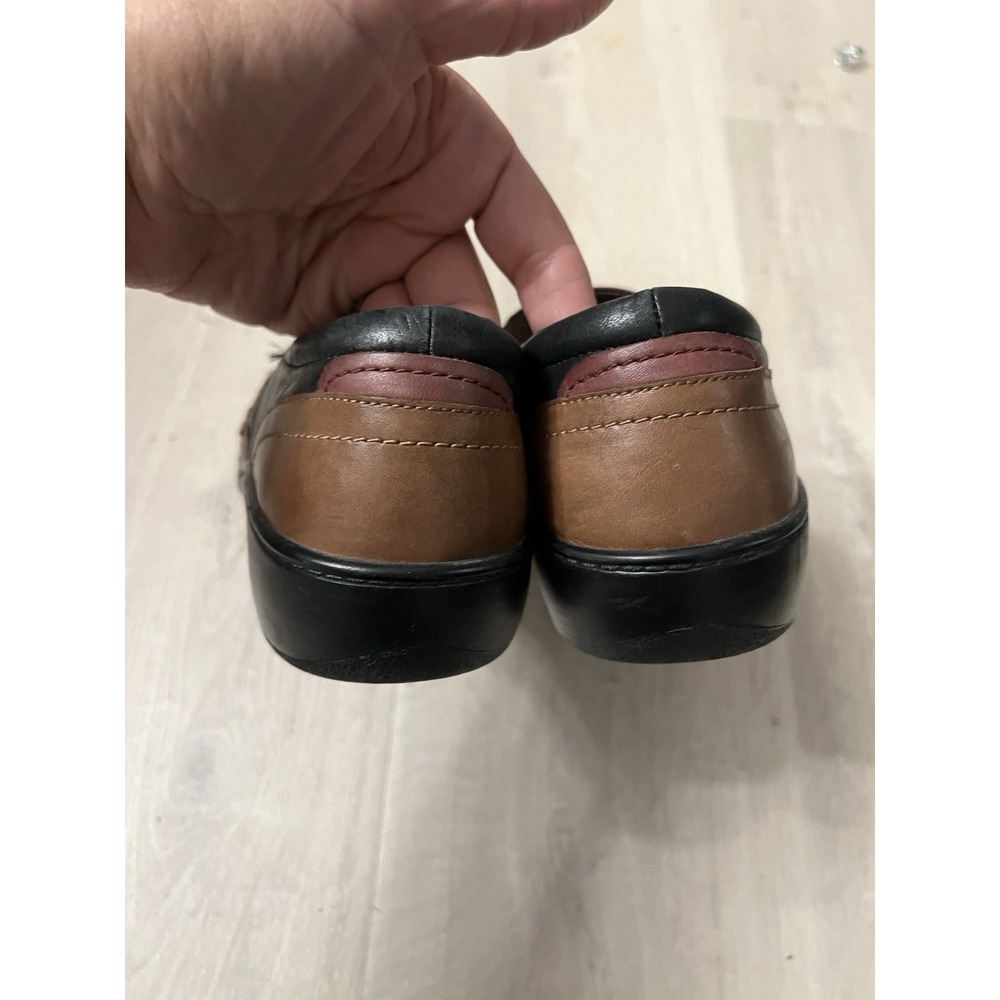 ARAVON DANIELLE-Women's Size 8.5M (US) Slip On Black Brown Comfort Shoes - Picture 3 of 7